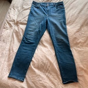 H&M True To You Skinny High Jeans Denim Blue XXL